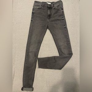 Zara high waist skinny jeans